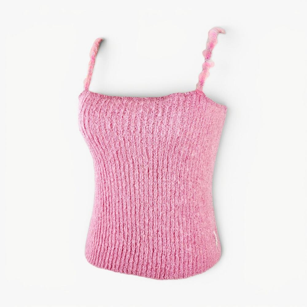 Y2k Fornarina Euro Cami Knit Sequin Strap - Small
